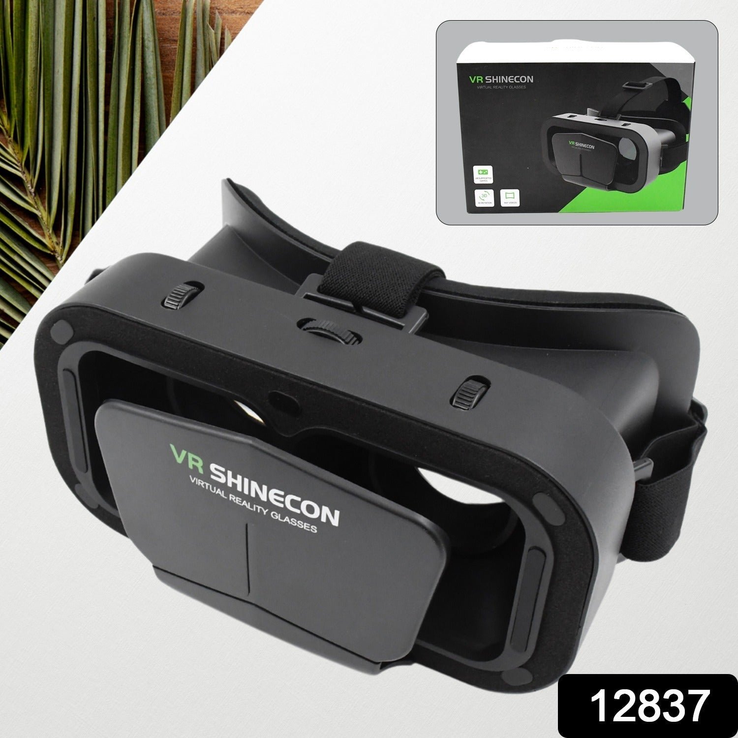 3d VR Box Headset Compatible with iPhone & Android Virtual Reality VR Goggles For 3D VR Movies Video Games (1 Pc) - Image 2