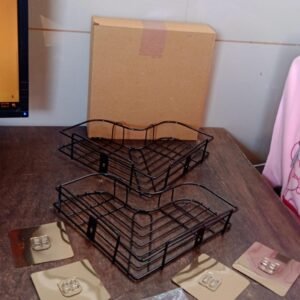 Metal Shower Shelf, Shower Shelf without Drilling (2 Pc)