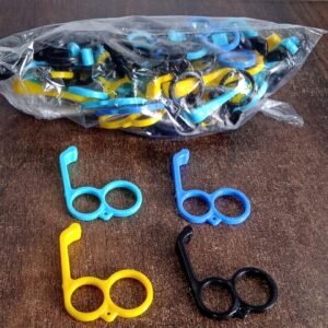 Plastic Hand Mobile Stand (Mix Color / 50 Pc)