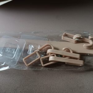 Self-Adhesive 6-Hook Wall Hanging Rack (1 Pc)