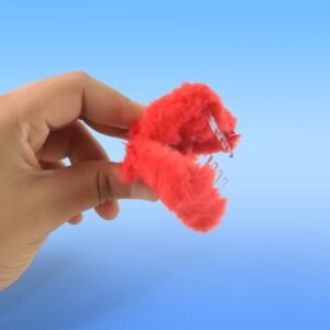 Small Hair Claw Clips, Plastic Fluffy Hair Claw Hair, Hair accessories (12 Pcs Set)