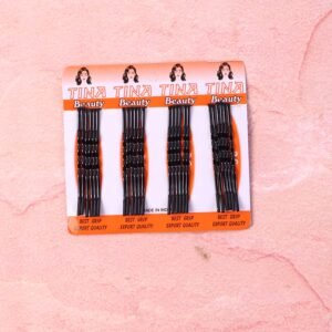 Medium Black Hair Bobby Pins (24 Pc)