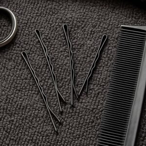 Medium Black Hair Bobby Pins (24 Pc)
