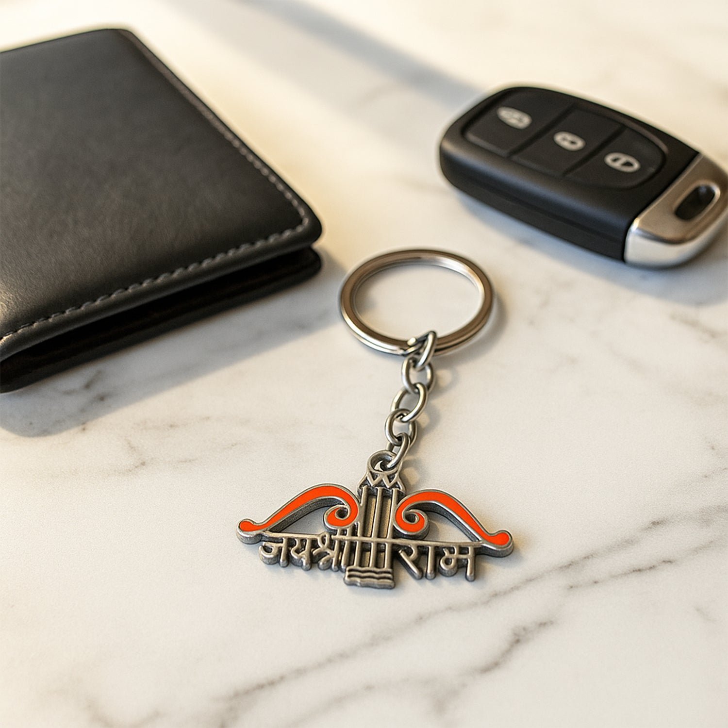 Krishna Theme Keychain Set (5 Pc Mix Design) - Image 9