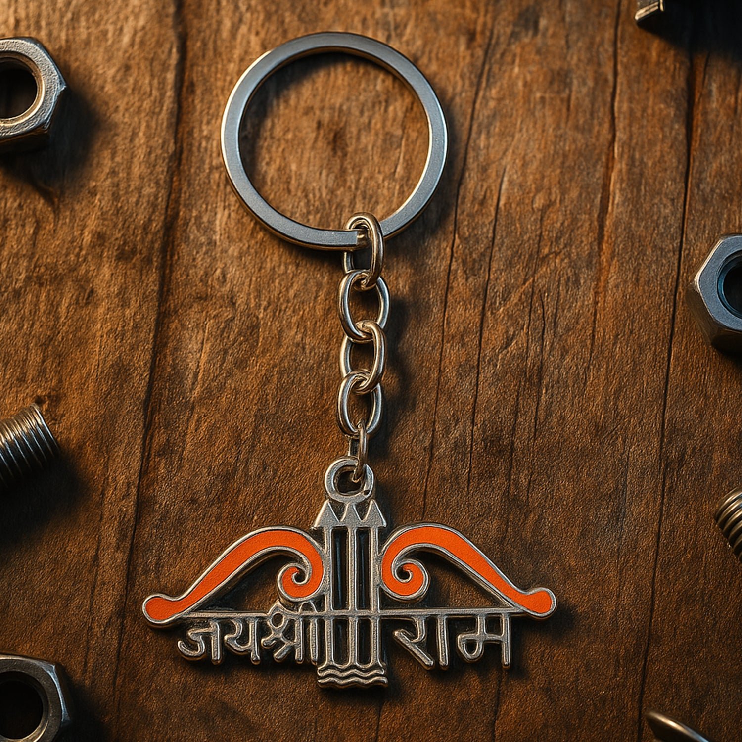 Krishna Theme Keychain Set (5 Pc Mix Design) - Image 10
