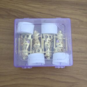Mini Lantern-Style Flameless LED Tealights - (4 Pc)