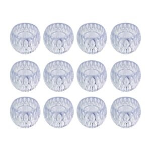 Set of 12 Crystal Style LED Decorative Lamps / Candle