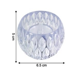 Set of 12 Crystal Style LED Decorative Lamps / Candle