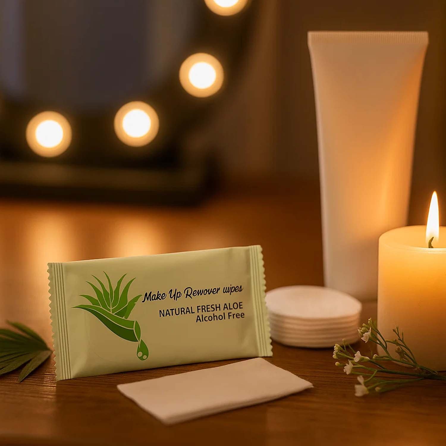 Premium Natural Aloe Makeup Remover Wipes (1 Pc) - Image 6