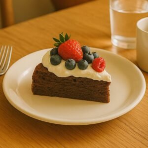 Plastic Round Dinner / Serving Plate – 23 cm (1 Pc)