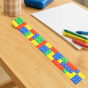 Colorful Snap Slap Bracelet Toy (12 Pc Set )