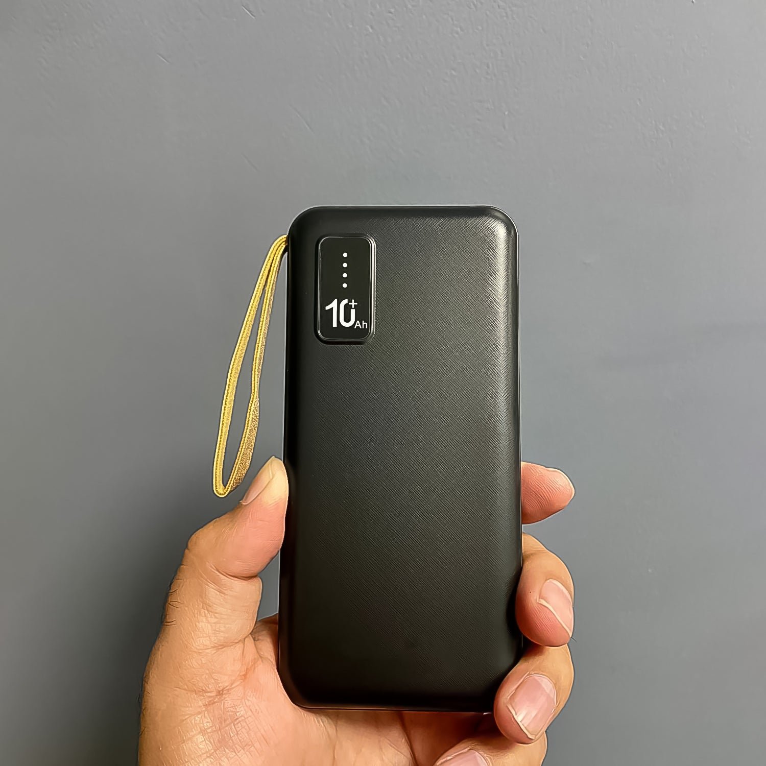 10000mAh, 12W Fast Charging Power Bank with built 4 in 1 USB with Mobile Holder (1 Pc) - Image 3