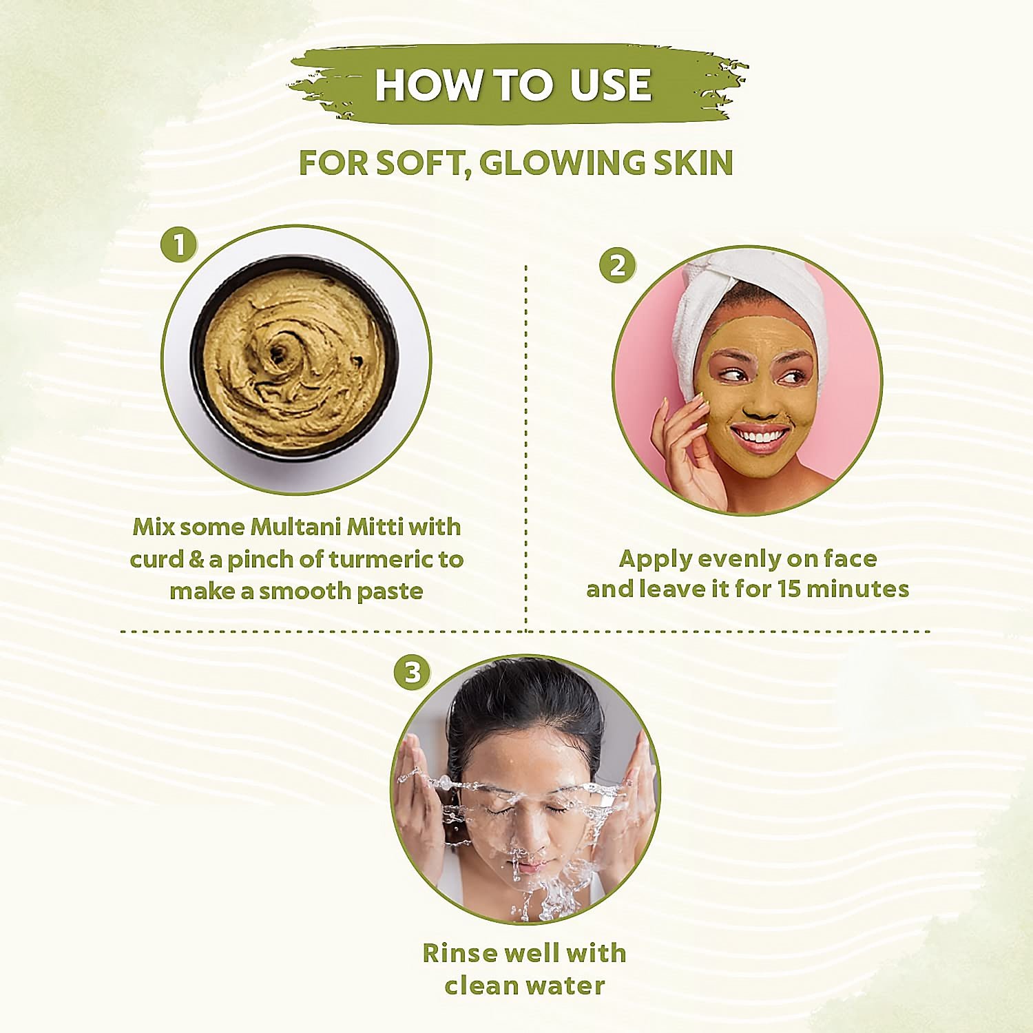 80gram Herbal Tan Removing Multani Mitti Face Pack For Skin Care Age Group - Image 6