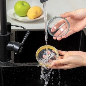 Multifunctional Round Peeler with Removable Storage – Washable Vegetable & Fruit Peeler for Kitchen (1 Pc / Mix Color)