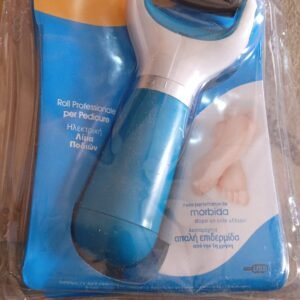 Electronic Dry Foot File, Callous Remover for Feet, Electric Foot with Roller Hard and Dead Skin- Regular Coarse, Baby smooth feet in minutes. For in home padicure foot care, Battery Powered & USB (Battery not included)